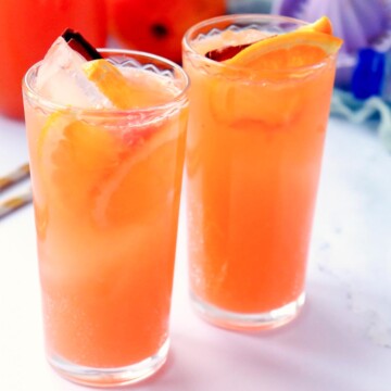 Thumbnail of sparkling citrus punch with cinnamon.