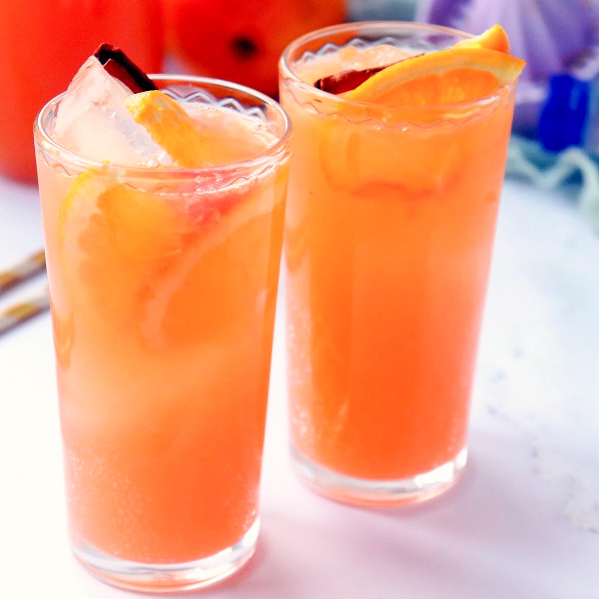 sparkling citrus punch with cinnamon thumbnail picture.