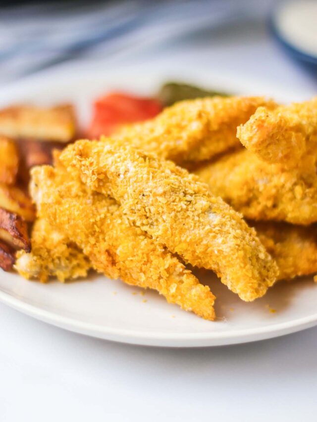 Air Fryer Fish and Chips Story Simply Low Cal