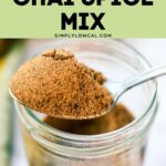 homemade chai spice mix pin.