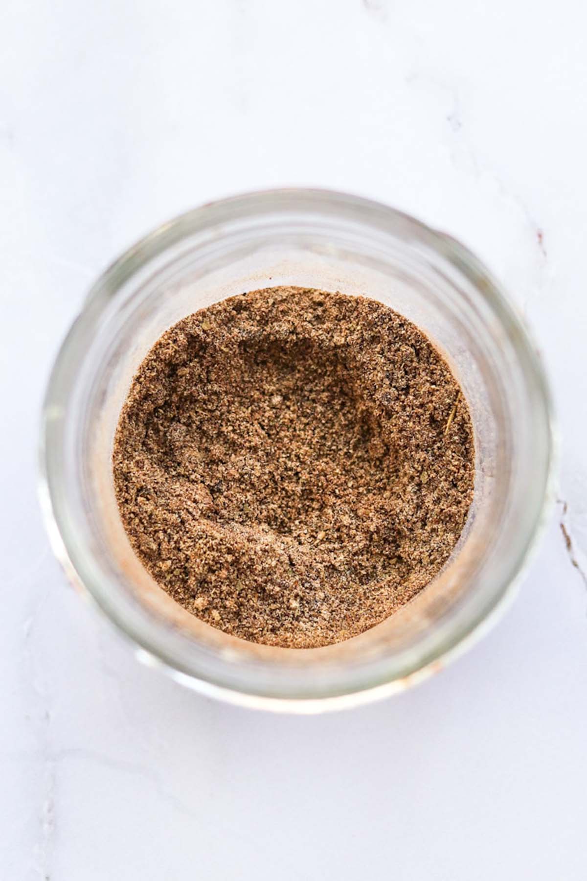 homemade chai spice mix progress picture.