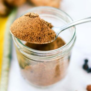 homemade chai spice mix thumbnail picture.