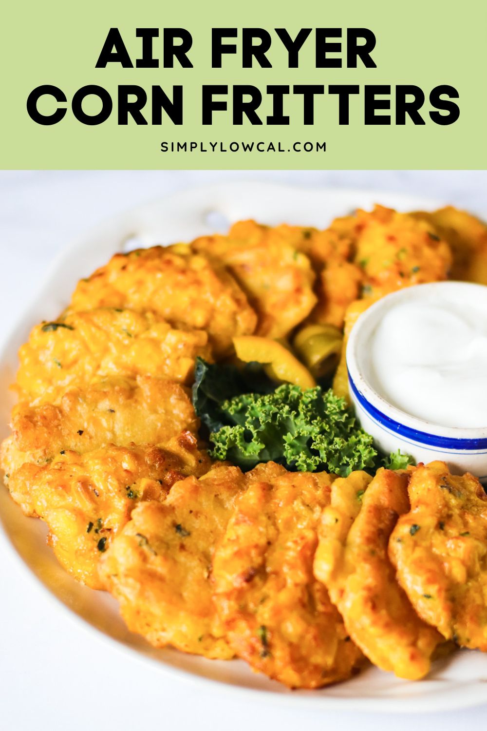 Air Fryer Corn Fritters Simply Low Cal