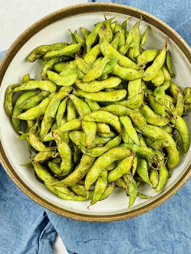 Air Fryer Edamame Story