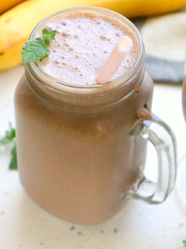 Chocolate Banana Milkshake Story