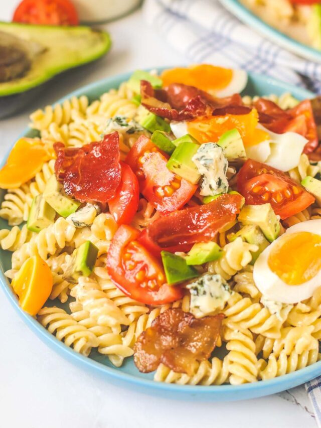 Blue Cheese Pasta Salad Story
