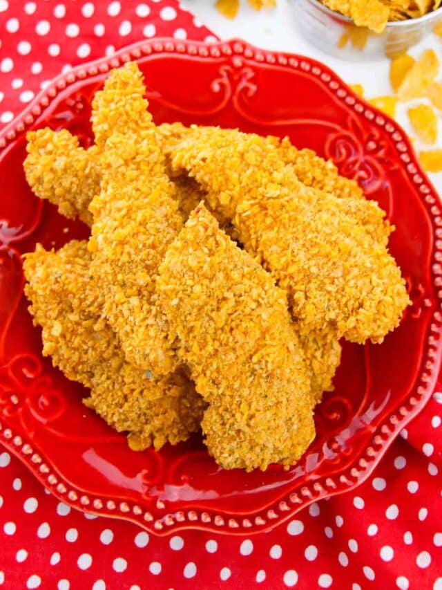 Cornflake Chicken Tenders Story Simply Low Cal