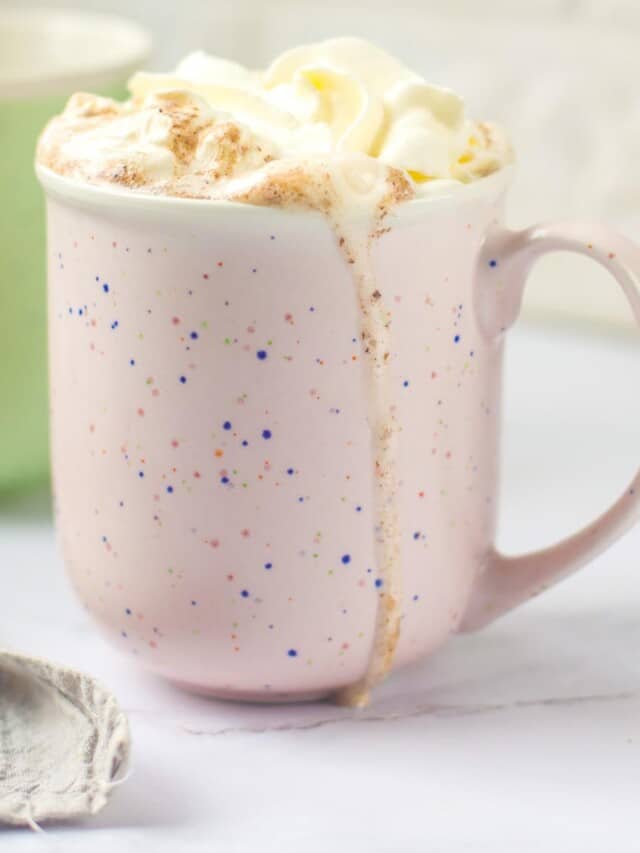 Low Calorie Gingerbread Latte Story