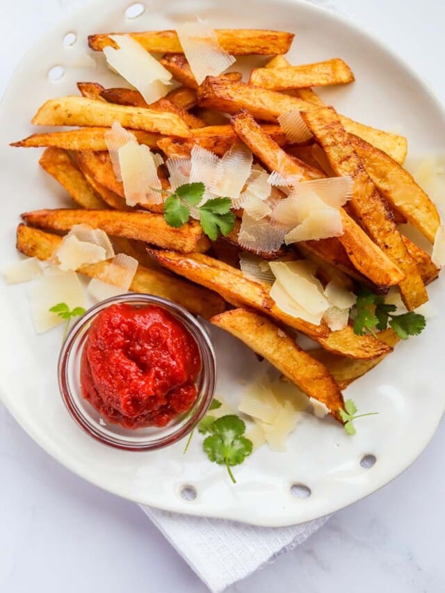 Air Fryer Truffle Fries Story Simply Low Cal