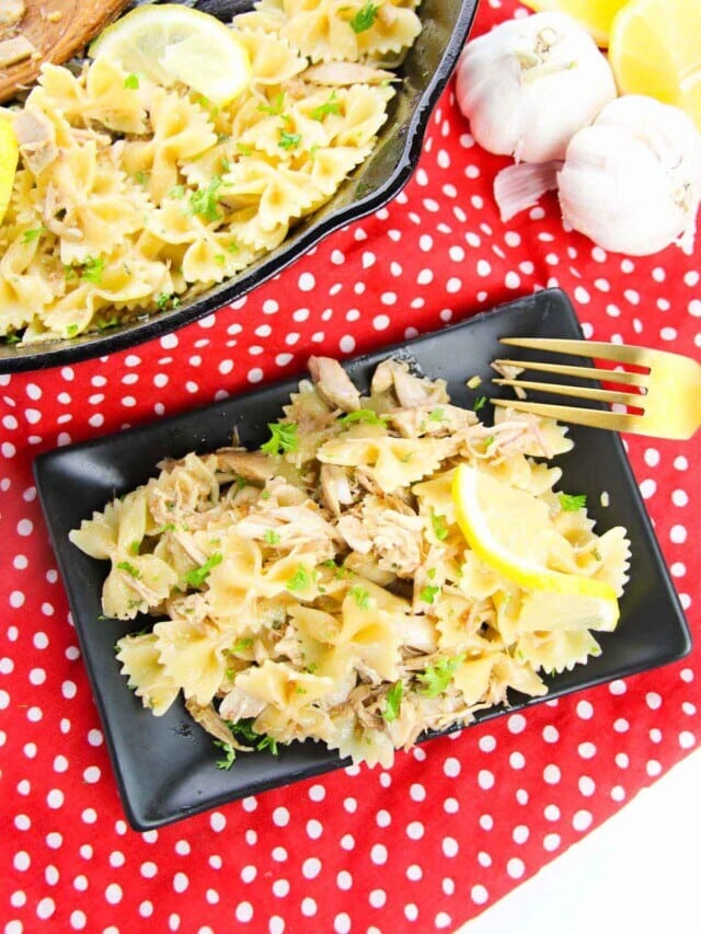 Garlic Chicken Pasta Story