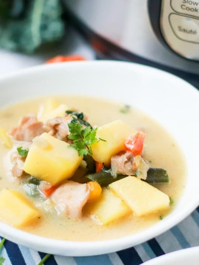 Low-Cal Instant Pot Chicken Pot Pie Soup: A Nutrient-Packed Twist!