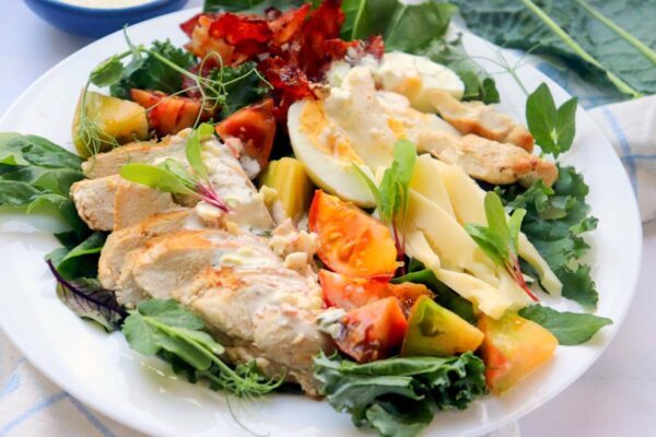 Low Calorie BLT Chicken Salad - Simply Low Cal