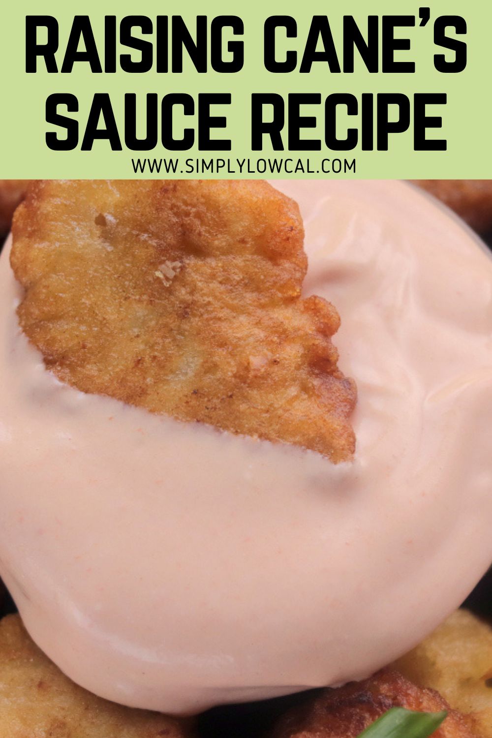 Raising Cane's Sauce Recipe Simply Low Cal