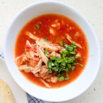 Thumbnail of slow cooker chicken tinga.