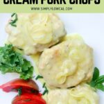 slow cooker sour cream pork chops pin.