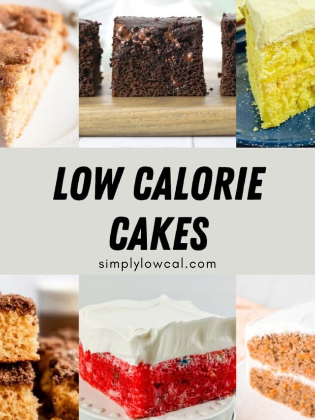 Low Calorie Cake Story Simply Low Cal