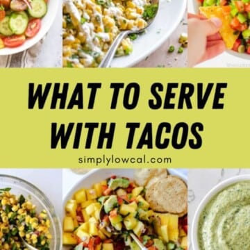 what to serve with tacos pin.