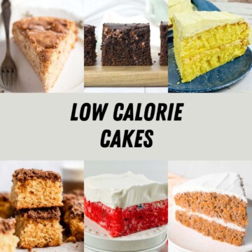 Thumbnail of low calorie cakes.