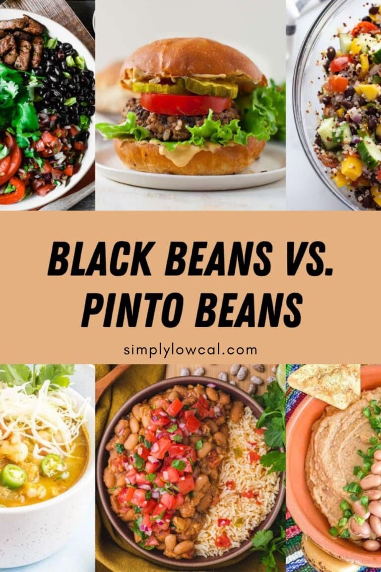 Black Beans VS. Pinto Beans Simply Low Cal