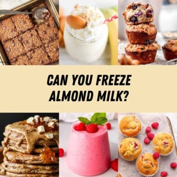 Thumbnail of can you freeze almond milk.