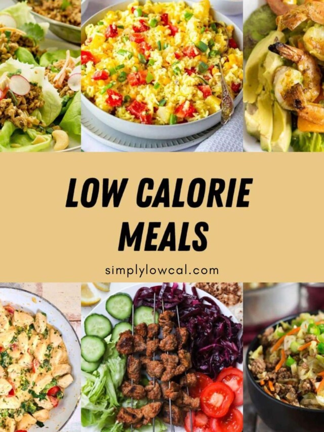 Low Calorie Meals Story - Simply Low Cal
