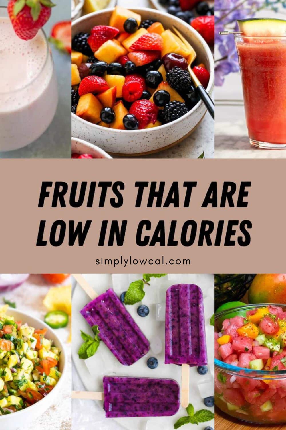 Thumbnail of fruits that are low in calories.