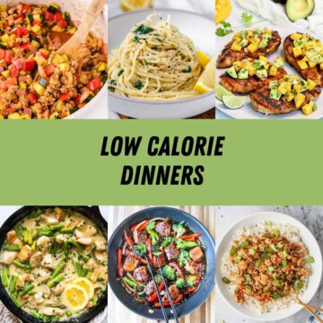 Thumbnail of low calorie dinners.