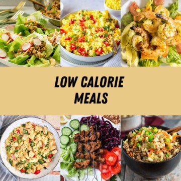 Thumbnail of low calorie meals.