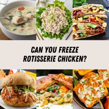Thumbnail of can you freeze rotisserie chicken.