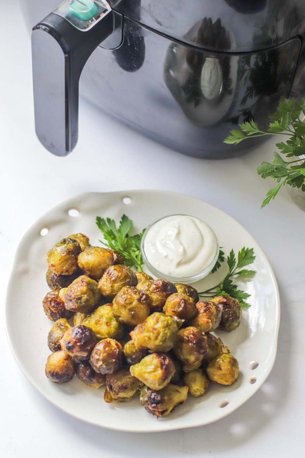 Air Fryer Frozen Brussels Sprouts Simply Low Cal