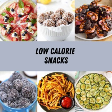 Thumbnail for low calorie snacks.
