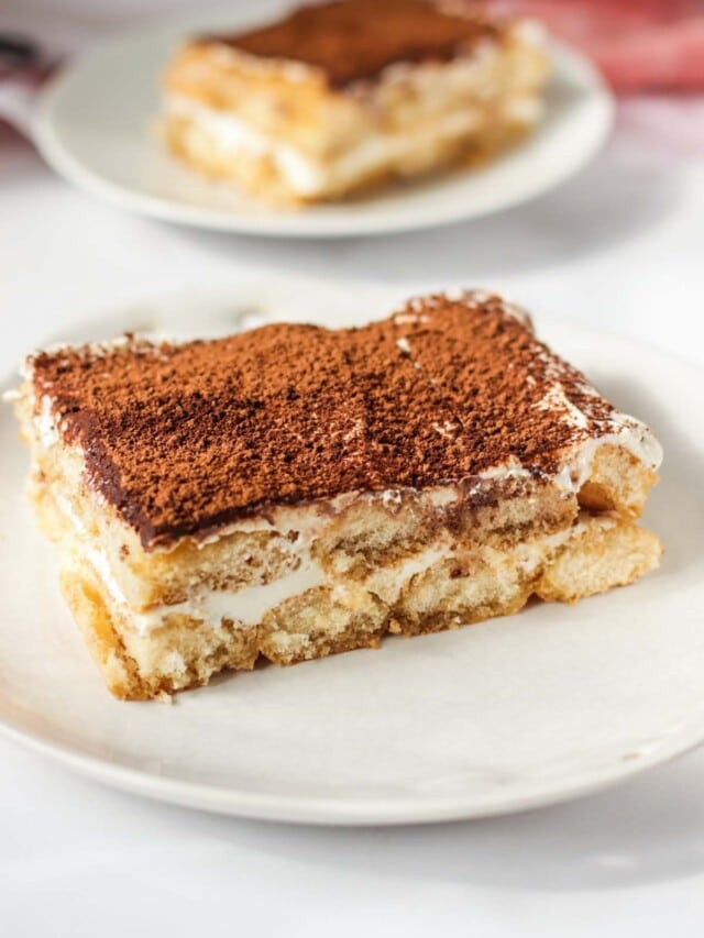 Low Calorie Tiramisu Story