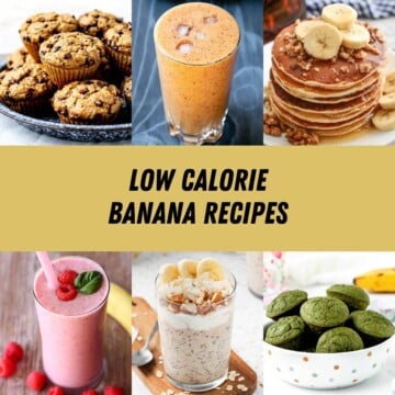 Thumbnail of low calorie banana recipes.