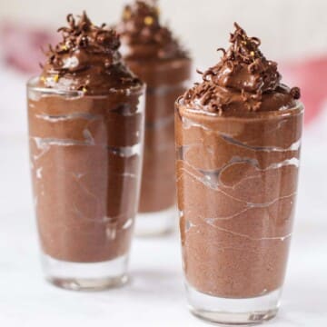 Thumbnail of low calorie chocolate mousse.