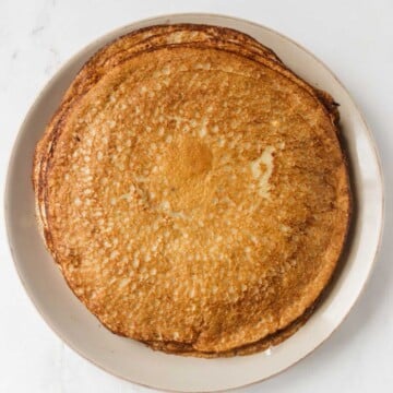 Thumbnail of low calorie pancake recipe.