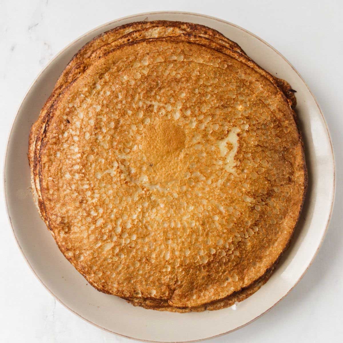 Calorie pancake discount