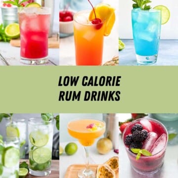 Thumbnail of low calorie rum drinks.