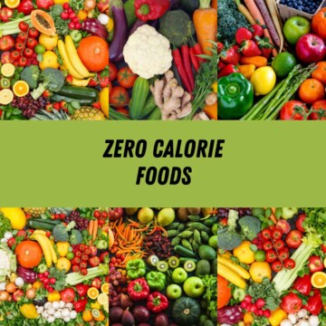 Thumbnail of zero calorie foods.