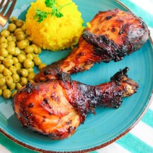 Thumbnail of low calorie bbq chicken.