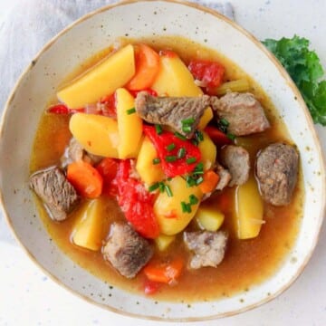 Thumbnail of low calorie beef stew.
