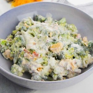 Thumbnail of low calorie broccoli salad.