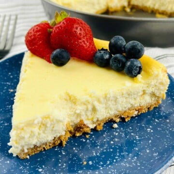 Thumbnail of low calorie cheesecake.