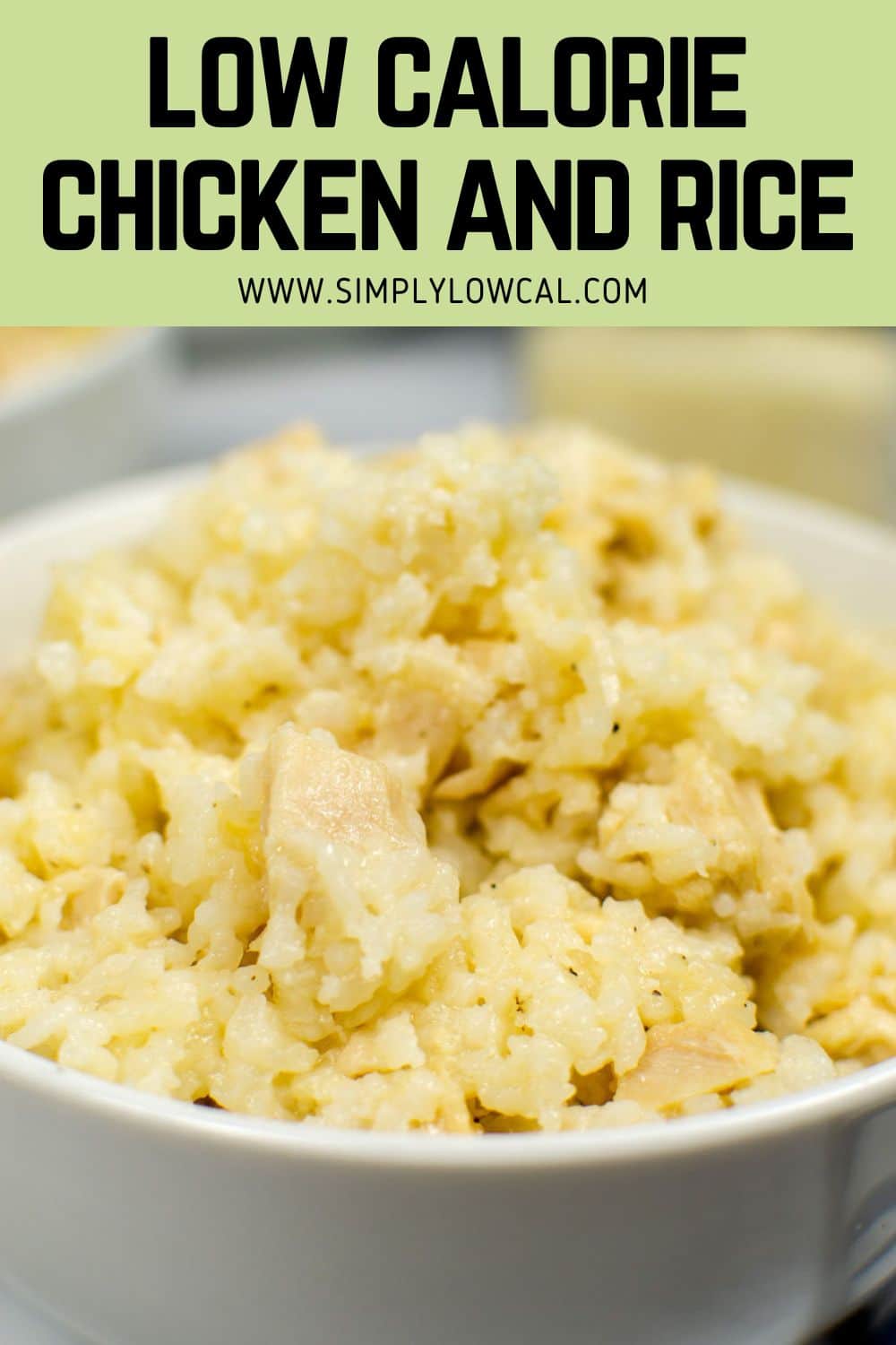 Low Calorie Instant Pot Chicken And Rice - Simply Low Cal