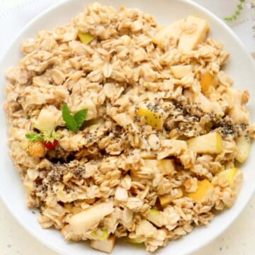 Thumbnail of low calorie oatmeal recipe.