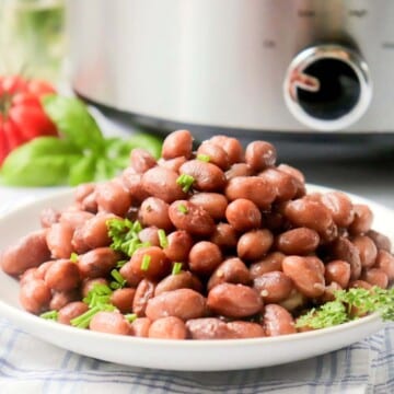 Thumbnail of low calorie pinto beans recipe.
