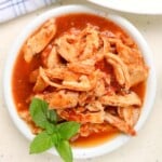 Thumbnail of low calorie pulled chicken.