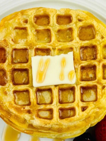 Thumbnail of low calorie waffles.