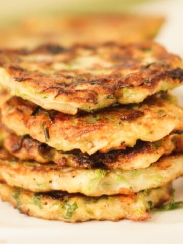 Thumbnail of zucchini fritters.