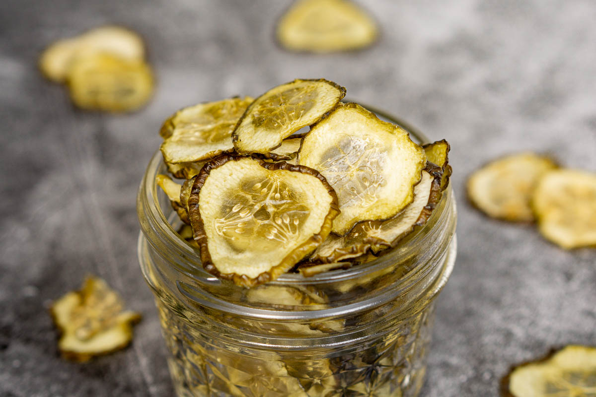 Dehydrated Pickle Chips- Simply Low Cal